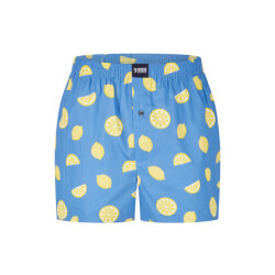 Happy Shorts Wijde boxershort heren lemon print
