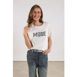 Nukus Nkf04005 219 lou shirt offwhite/navy