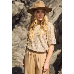 Nukus Nkf01005 266 octavia top dusty pink