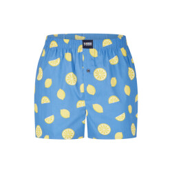 Happy Shorts Wijde boxershort heren lemon print