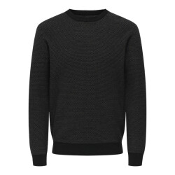 Only & Sons Onsmorgan 12 structure crew knit dessin