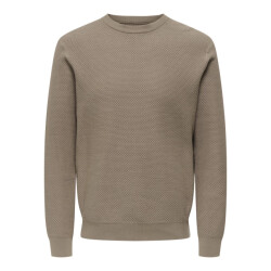 Only & Sons Onsmorgan 12 structure crew knit dessin