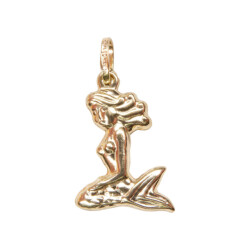 Christian Gouden zeemeermin hanger