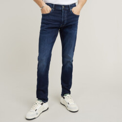 G-Star 3301 slim d25742 8968 89 dark aged  heren regular tapered jeans  - g-s