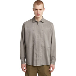 G-Star Panelled pkt regular shirt l\s