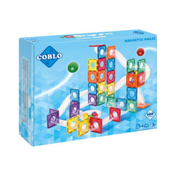 Coblo Magnetische knikkerbaan classic 100 delig