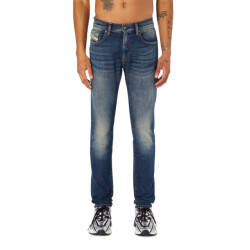 Diesel D-strukt 09m16 heren denim regular tapered fit -  die