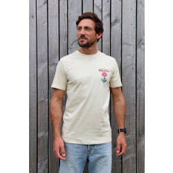 Kultivate Ts illustrated 297 bone white t-shirt fancy kultiv