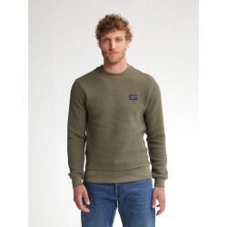 Petrol Industries Heren sweater m-3050-swr300 6174 mossy stone