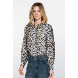 Geisha Blouse animal ecru dessin