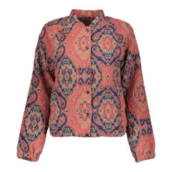 Geisha jacket print 55700-20 420 /blue