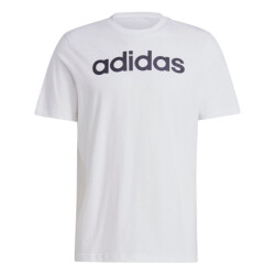 Adidas Heren essentials linear geborduurd logo single jersey t-shirt