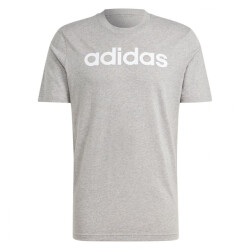 Adidas Heren essentials linear geborduurd logo single jersey t-shirt
