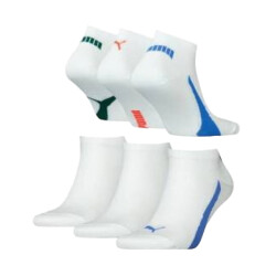 Puma Kwart sokken voor volwassenen (set van 6)
