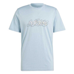 Adidas Heren lineair grafisch geïllustreerd t-shirt