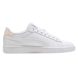 Puma Heren smash 3.0 grain leather trainers