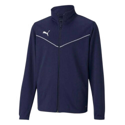 Puma Teamrise polyester trainingsjas voor kinderen/kinderen