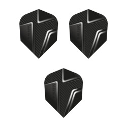 Harrows Zwarte ridder dart vluchten (set van 3)