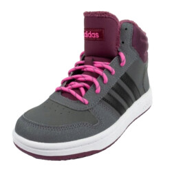 Adidas Kinder/kids hoops 2.0 mid cut trainers
