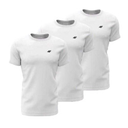 4F Effen t-shirt voor kinderen (verpakking van 3)
