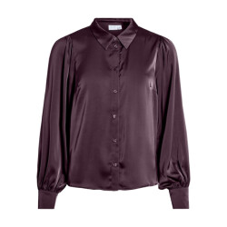 Vila Vienna ravenna ls balloon shirt noos bordeaux