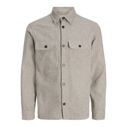 Jack & Jones Jprrayle melange solid ls overshirt sn dessin