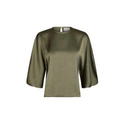 Neo Noir benuta fluffy knit cardigan 165567 255 cold army