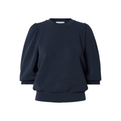 Selected Femme slftenny 3/4 sweat top noos 16082379 dark saphire