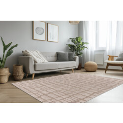 Muratap Lotus home modern vloerkleed 100% polyester, laagpolig, 3d effect -