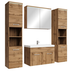 Badplaats Badkamermeubel set paso xl 80 x 40 cm - badmeubel met