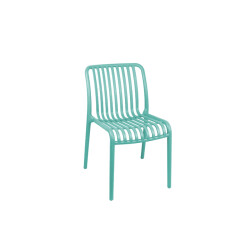 Leitmotiv eetkamerstoel glee turquoise blue