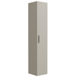 Badplaats Badkamerkast pluto 30 x 30 x 150 cm beige hangende kolomkast hoog