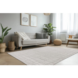 Muratap Lotus home modern vloerkleed 100% polyester, laagpolig, 3d effect -