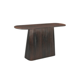 Livingfurn wandtafel salvator walnut 140cm mangohout