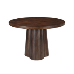 Livingfurn eetkamertafel brix clubs 130cm mangohout