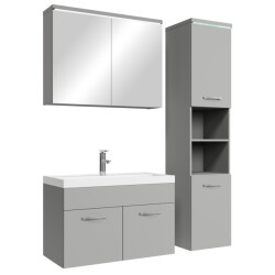 Badplaats Badkamermeubel set paso 80 x 40 cm mat badmeubel met