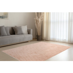 Muratap Pandora soft uni effen vloerkleed laagpolig, 100% polyester, soft touch,