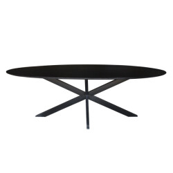 Livingfurn eetkamertafel oslo ovaal - acasia hout 240cm