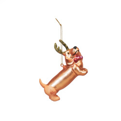 House Vitamin Xmas hanger tackle glass 10x4,5x8,5cm