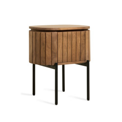 Multifurn Mokka nachtkastje staand