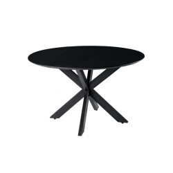 Livingfurn ronde eetkamertafel oslo acasia hout 120 cm