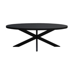 Livingfurn ovale eetkamertafel - mango hout 210 cm