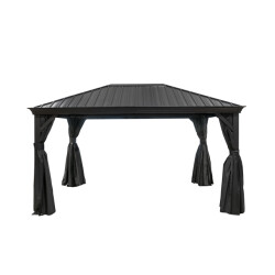 Sojag Aluminium paviljoen marsala 1014 met klamboe 298x423x278 cm -