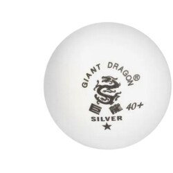SMJ Sport Silver star tafeltennisballen (set van 6)