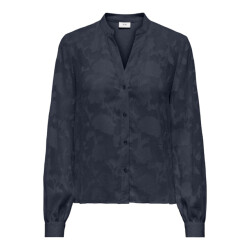 Jacqueline de Yong Jdygrace ls v-neck shirt wvn navy