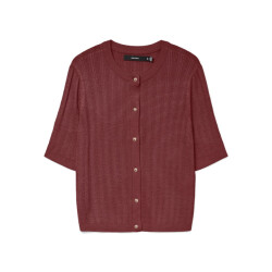 Vero Moda Vmnewlex stitch 24 o-neck cardigan steen