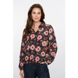 Geisha 53610-20 625 blouse print flowers blue/pink