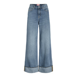 Jack & Jones Jxtokyo wide fold hw jeans r254 dnm