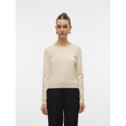 Vero Moda Vmglory pearl ls o-neck pullover bo