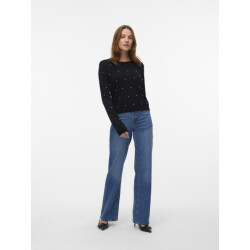 Vero Moda Vmglory pearl ls o-neck pullover bo
